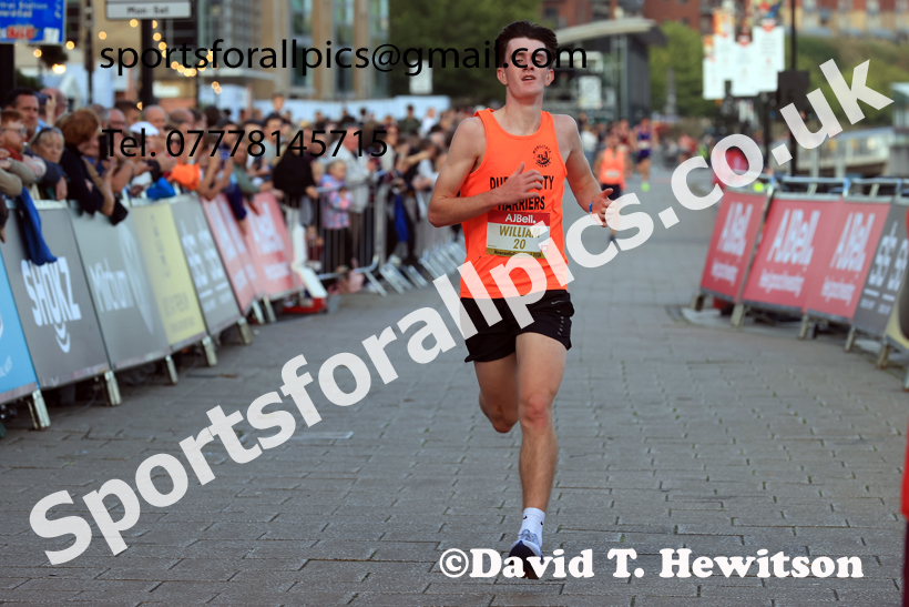 The 2026 AJ Bell Great North 5k, Newcastle Quayside. Photo: David T. Hewitson/Sports for All Pics